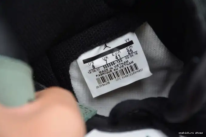 Rep 555088-135 Clay Green High OG Air Jordan 1 Retro 0511